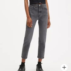 Levi’s Wedgie Straight Black Jeans